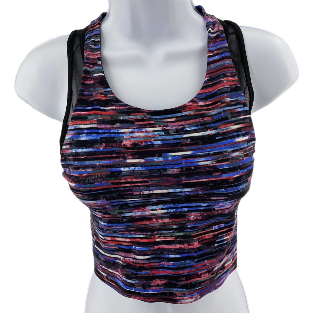 Lululemon Multicolored Patterned Cropped Athletic… - image 1